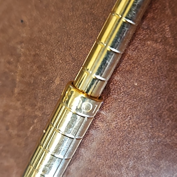 Louis Vuitton Stylo Mini Agenda Gold Ballpoint Pen Authentic Used from Japan - Picture 3 of 5